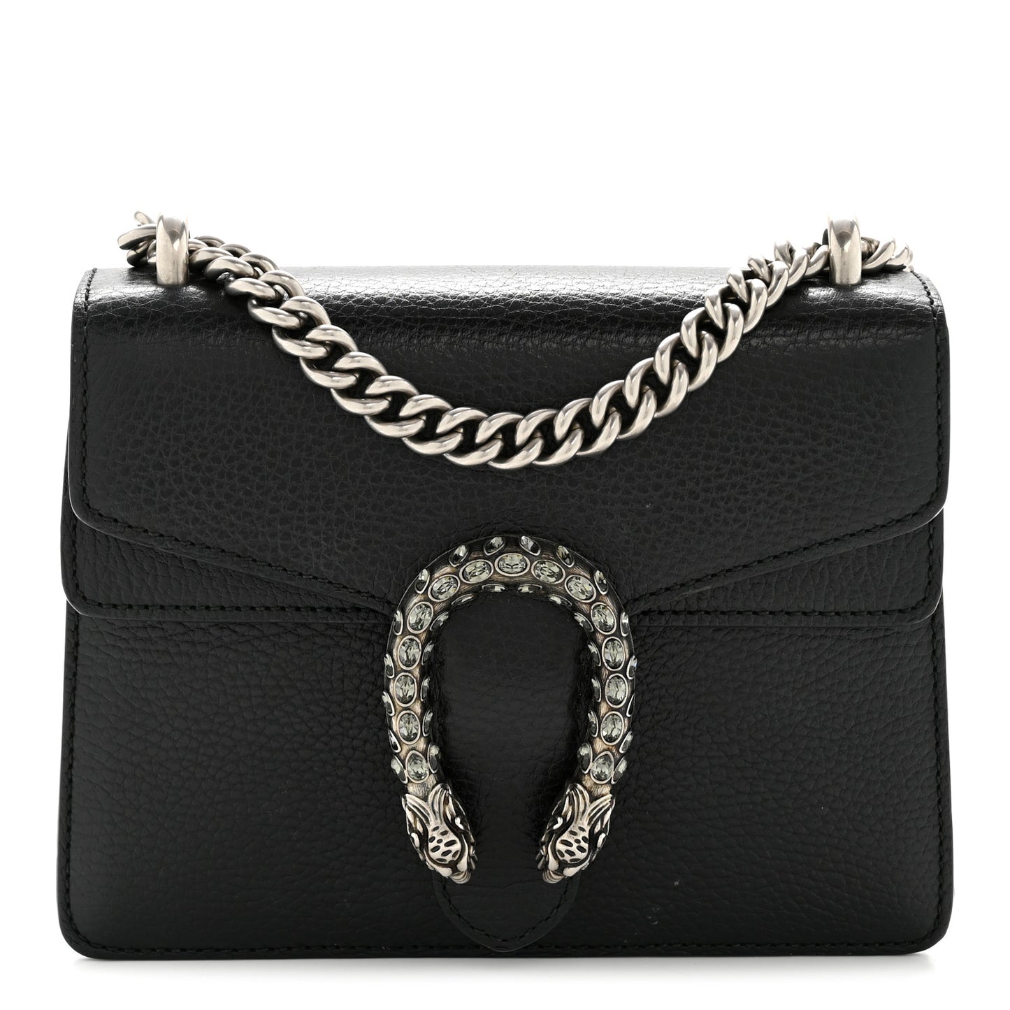 Calfskin Mini Dionysus Shoulder Bag Black