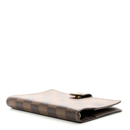 Louis Vuitton Damier Ebene Small Ring Agenda Cover 4 of 9