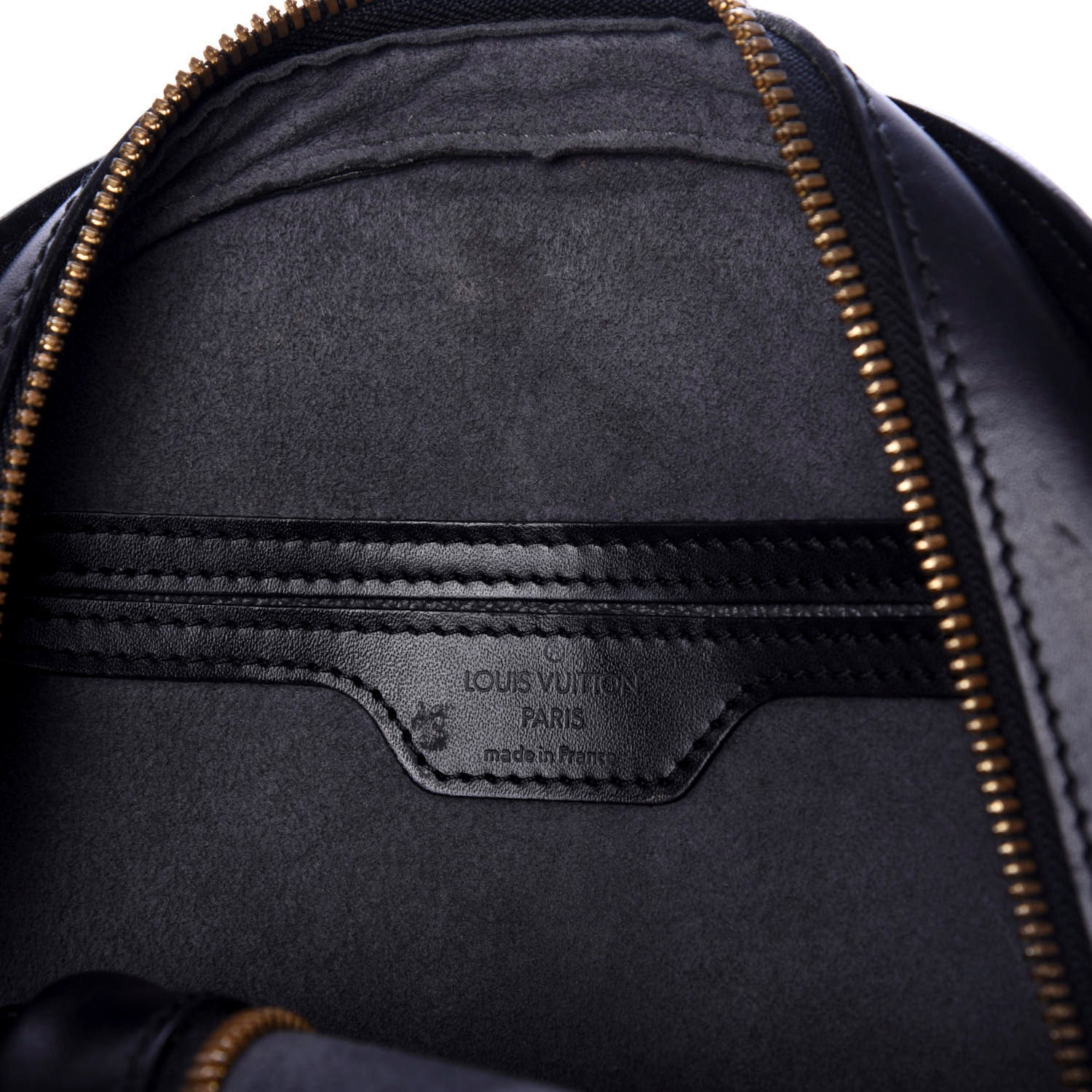 Louis Vuitton Epi Mabillon Backpack Black 5 of 9