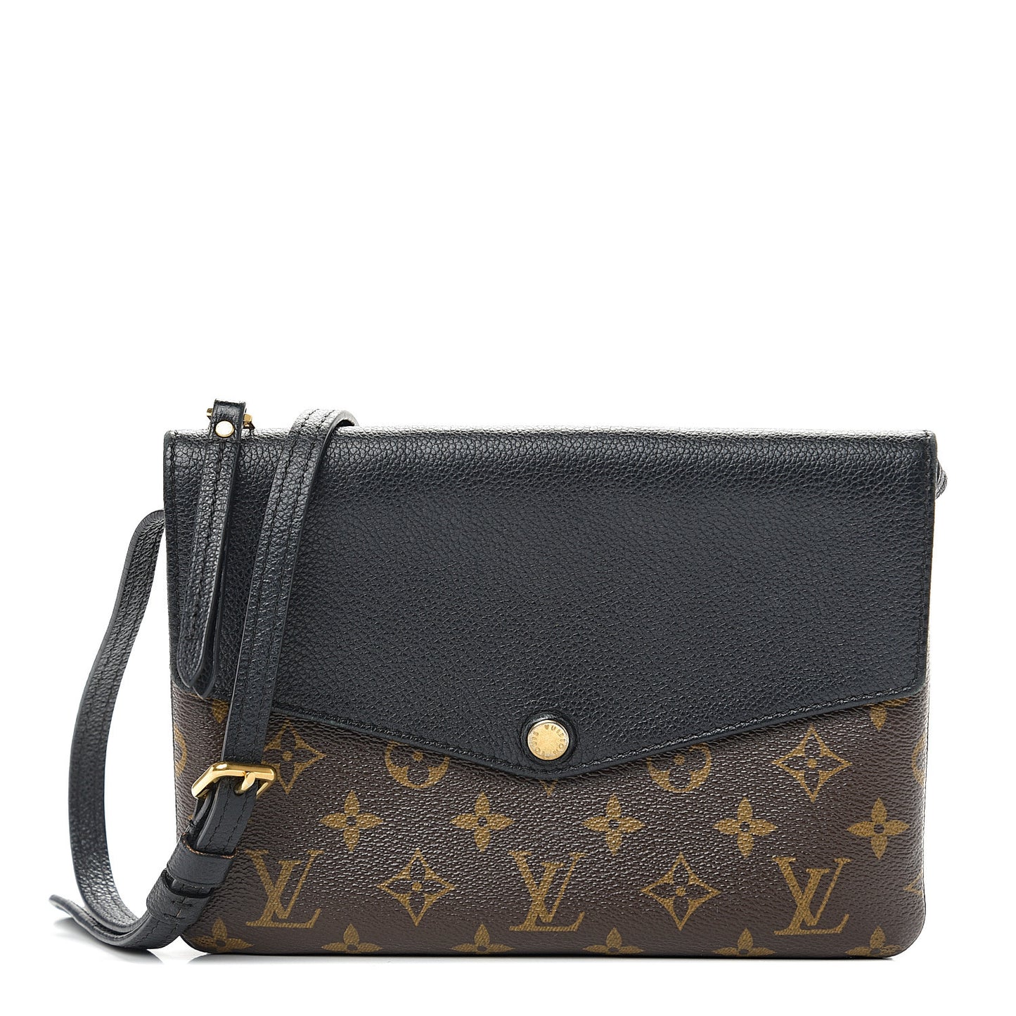Monogram Twice Pochette Black