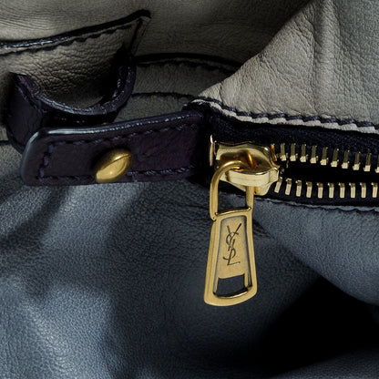 Saint Laurent Leather Ombre Easy Sac Degrade Purple 8 of 9