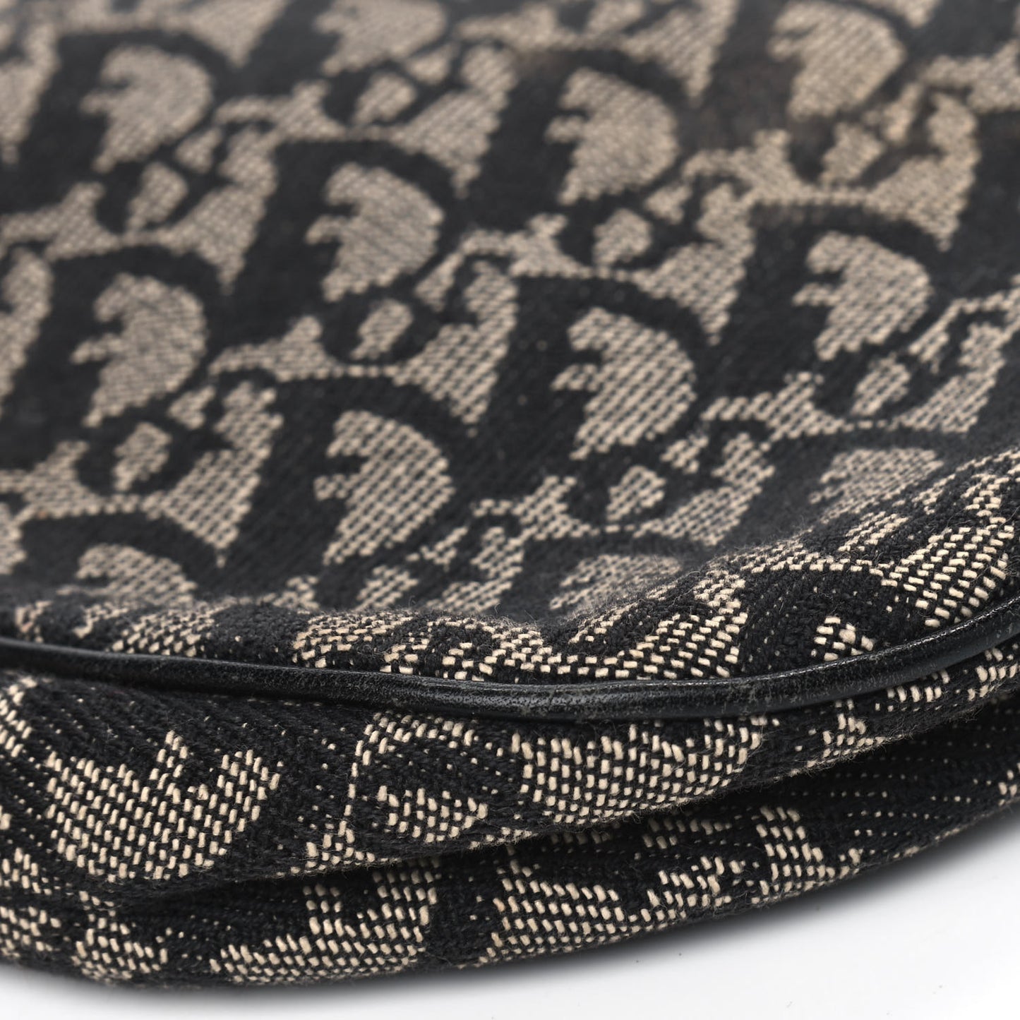 Monogram Mini Saddle Pochette Black