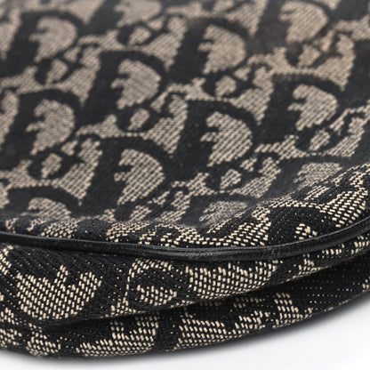 Christian Dior Monogram Mini Saddle Pochette Black 6 of 10