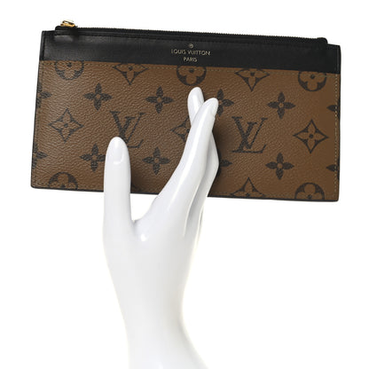Louis Vuitton Reverse Monogram Slim Purse 2 of 8
