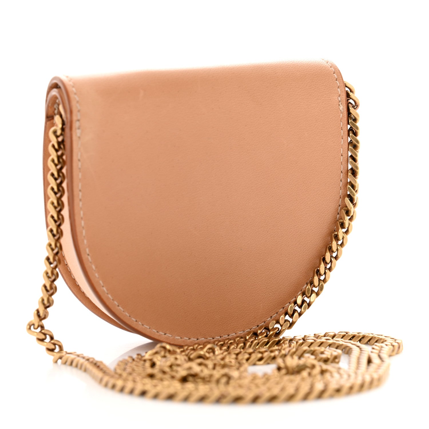 Saint Laurent Calfskin Monogram Baby Kaia Crossbody Bag Vintage Brown 3 of 8