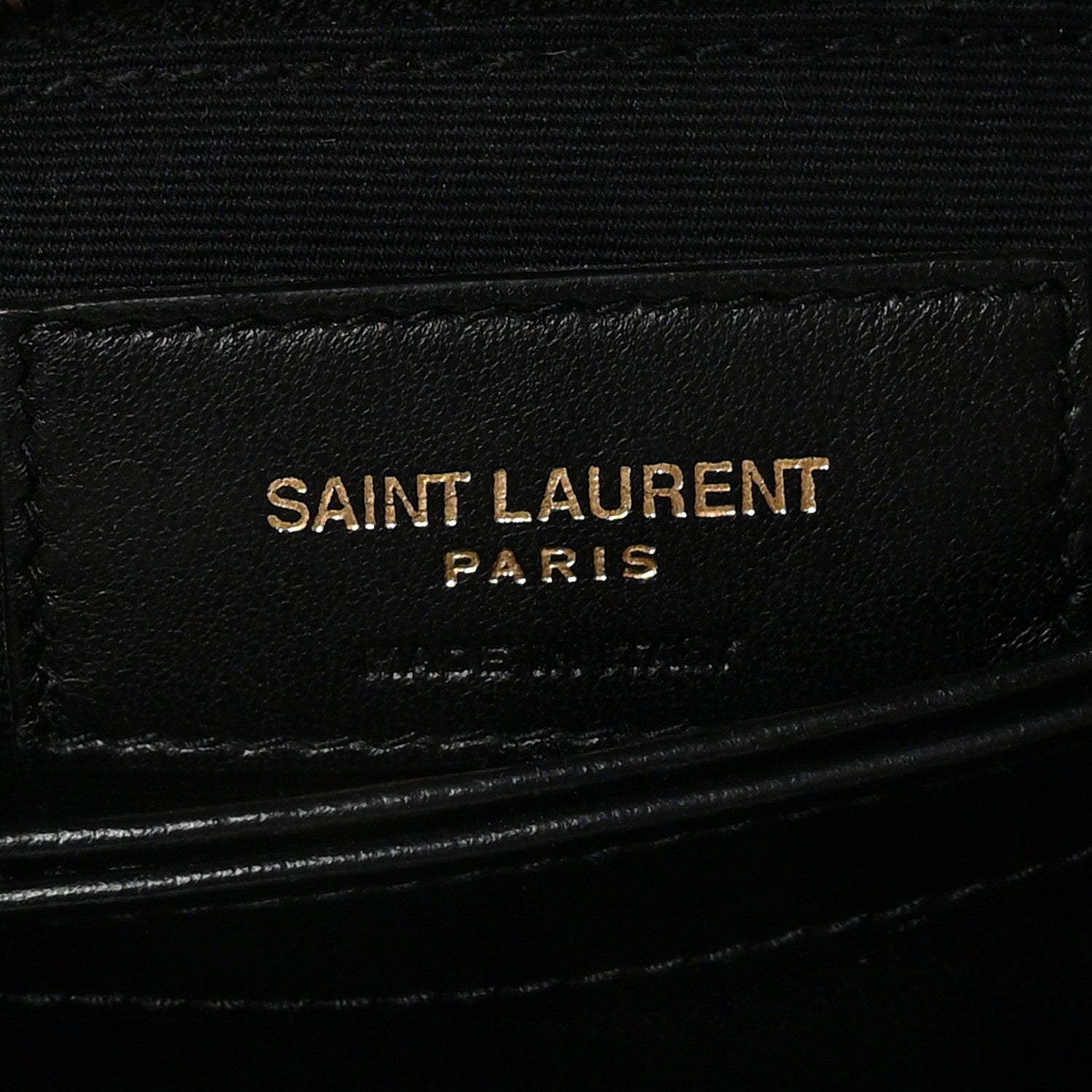 Saint Laurent Velvet Y Quilted Monogram Toy Loulou Chain Satchel French Black 6 of 9