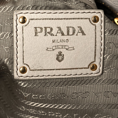 Prada Cervo Antik Shoulder Bag Talco 6 of 18