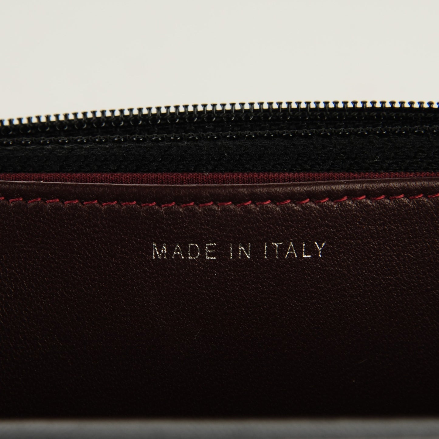 Lambskin Quilted Wallet On Chain WOC Black