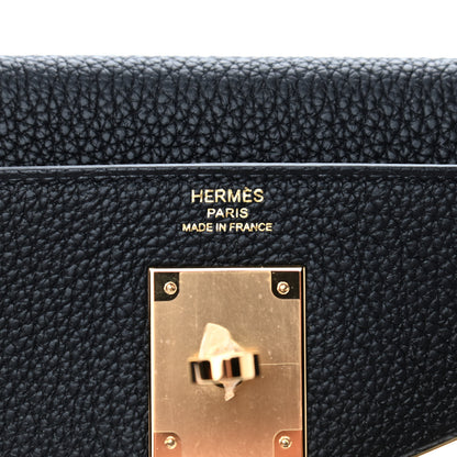 Hermes Togo Kelly Retourne 28 Black 9 of 18