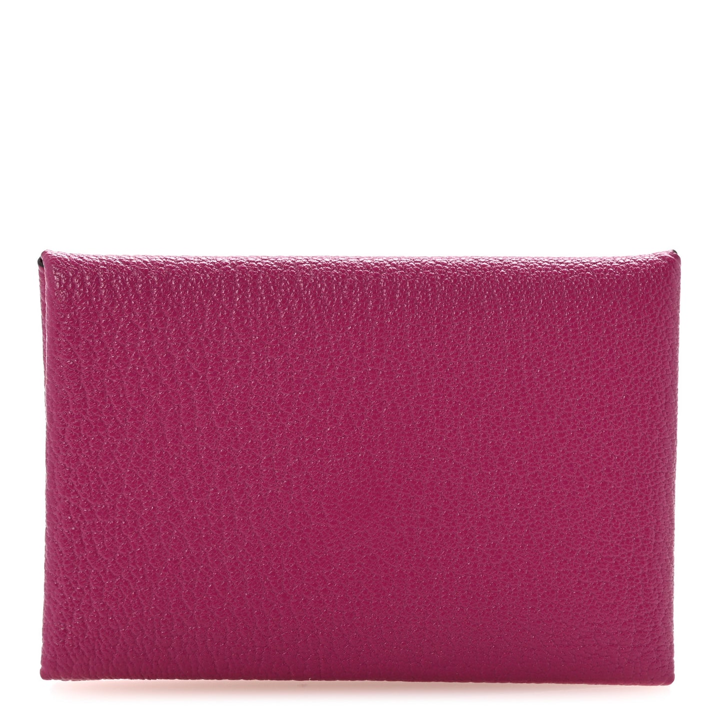Chevre Mysore Calvi Card Case Rose Pourpre