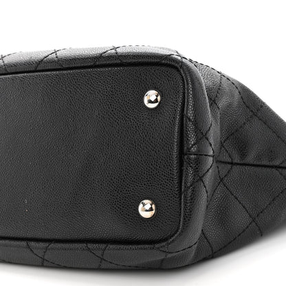 Chanel Grained Calfskin Shopping Fever Tote Black 9 of 12