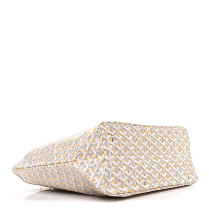 Goyard Goyardine Saint Louis Claire Voie PM White Yellow 5 of 11