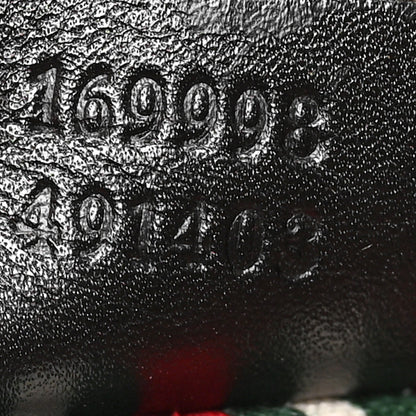 Gucci Monogram Medium New Britt Half Moon Hobo Black 7 of 9
