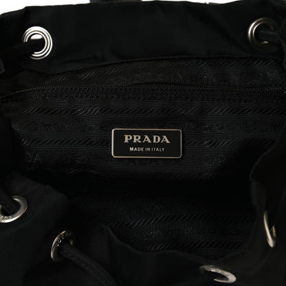 Prada Tessuto Nylon Vitello Backpack Black 6 of 16