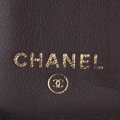Chanel Caviar Quilted Large Zip Around Organizer Wallet Black 6 of 9