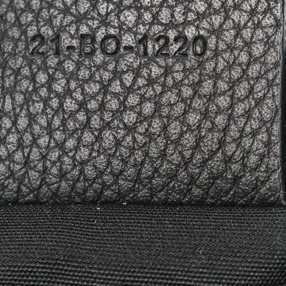 Christian Dior Grained Calfskin Oblique Mini Saddle Messenger Black 7 of 12