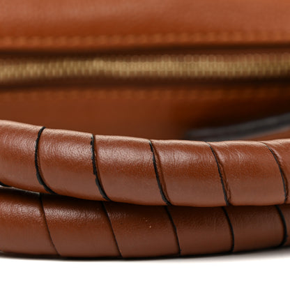 Chloe Calfskin Medium Marcie Satchel Tan 10 of 10