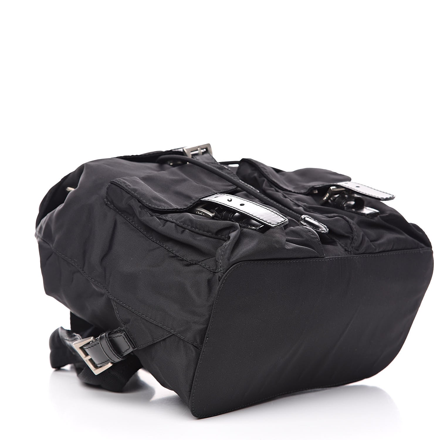Prada Tessuto Nylon Vela Small Backpack Black 4 of 9