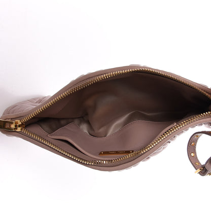 Miu Miu Nappa Matelasse Wristlet Cammeo 5 of 8