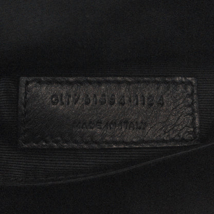 Saint Laurent Calfskin Matelasse Monogram Lou Camera Bag Black 7 of 10