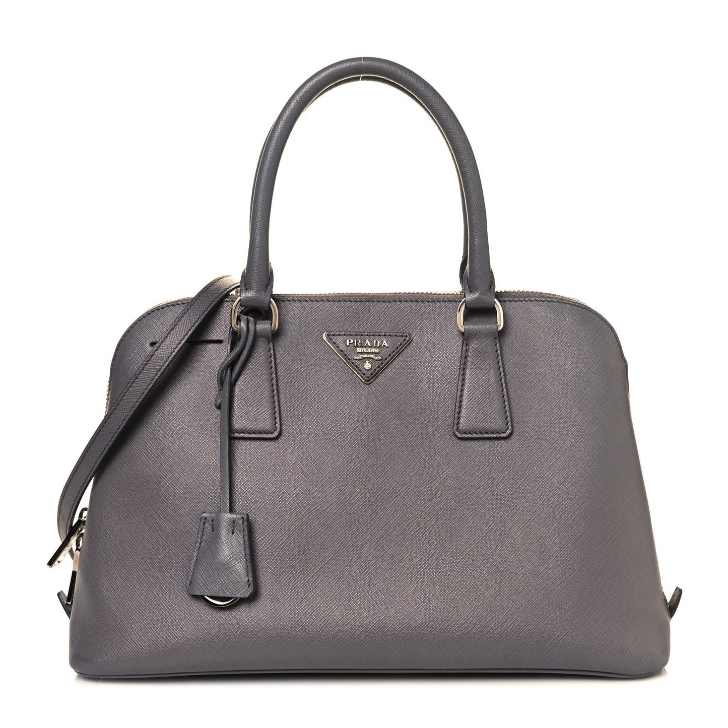 Saffiano Lux Medium Promenade Tote Marmo