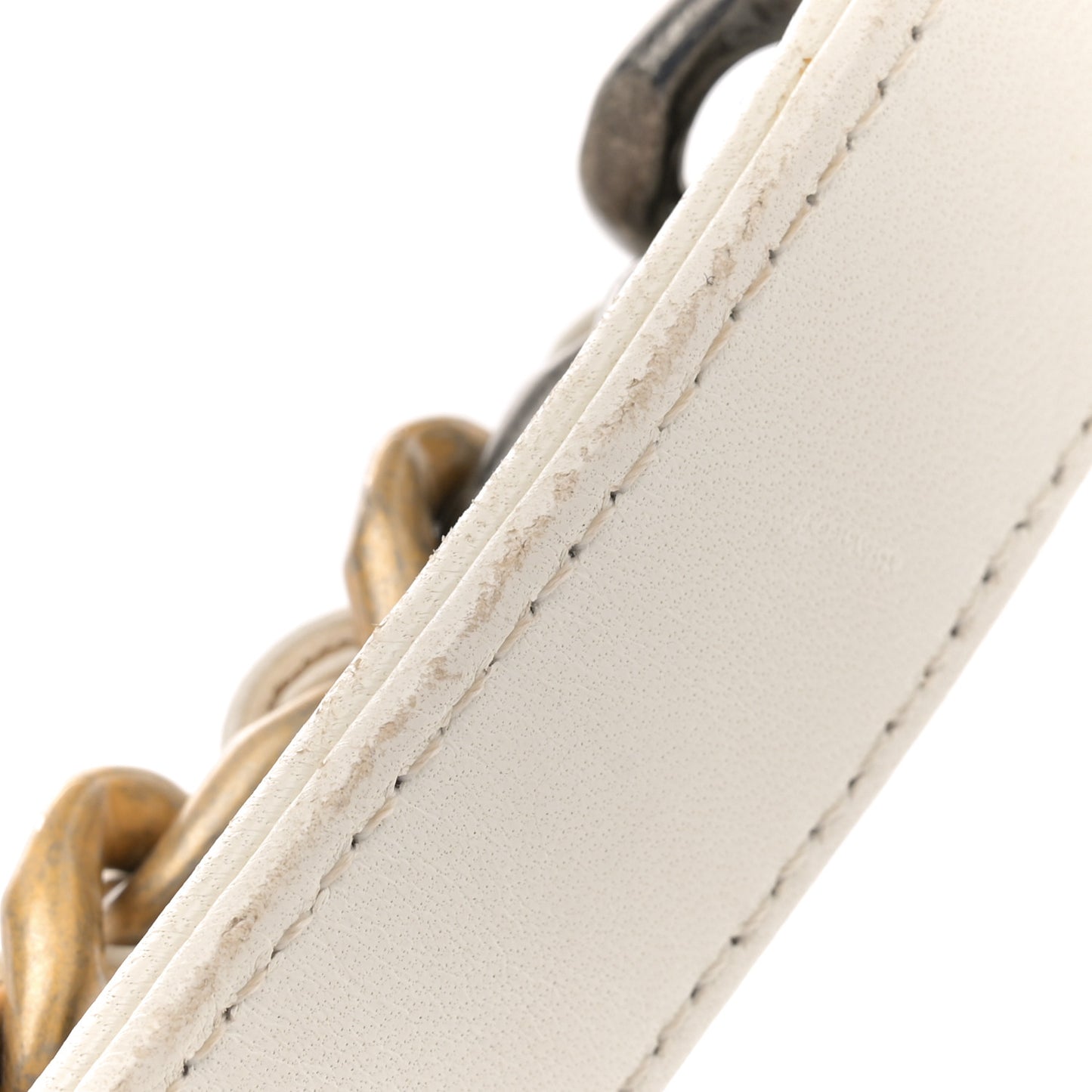 Goatskin Quilted Large Chanel 19 Flap White