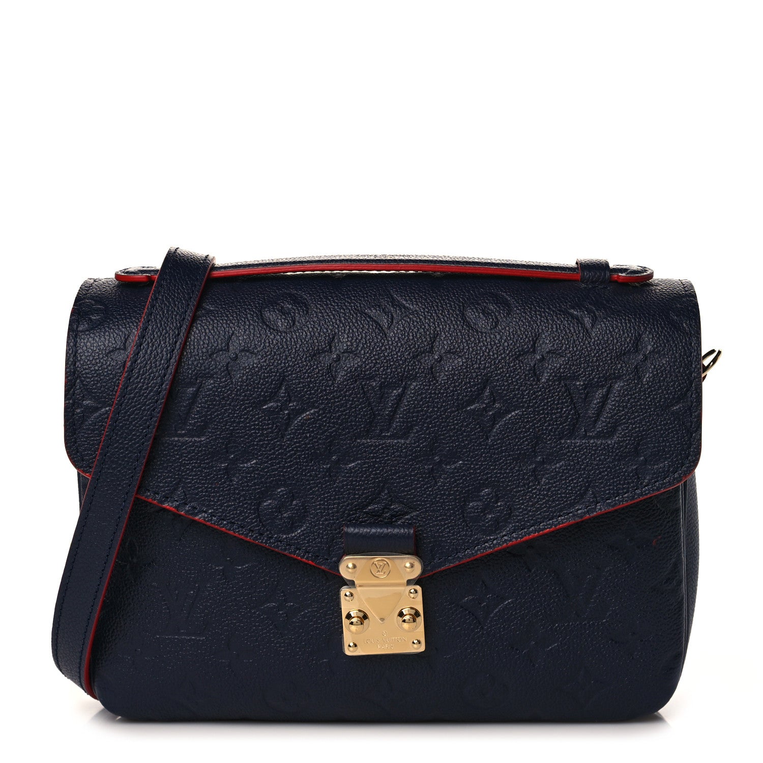 Louis Vuitton Empreinte Pochette Metis Marine Rouge 1 of 8