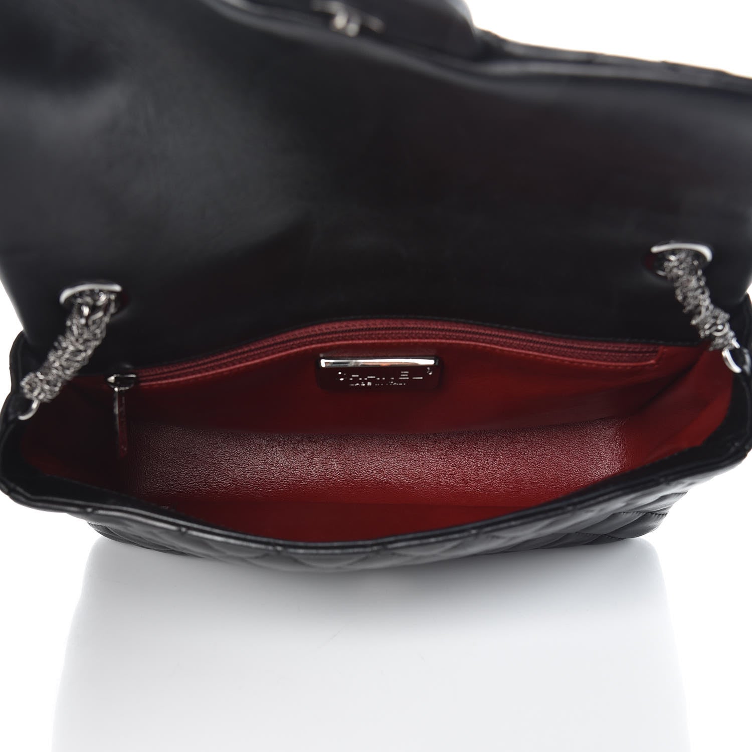 Chanel Lambskin Quilted Medium Westminster Pearl Flap Black 5 of 14