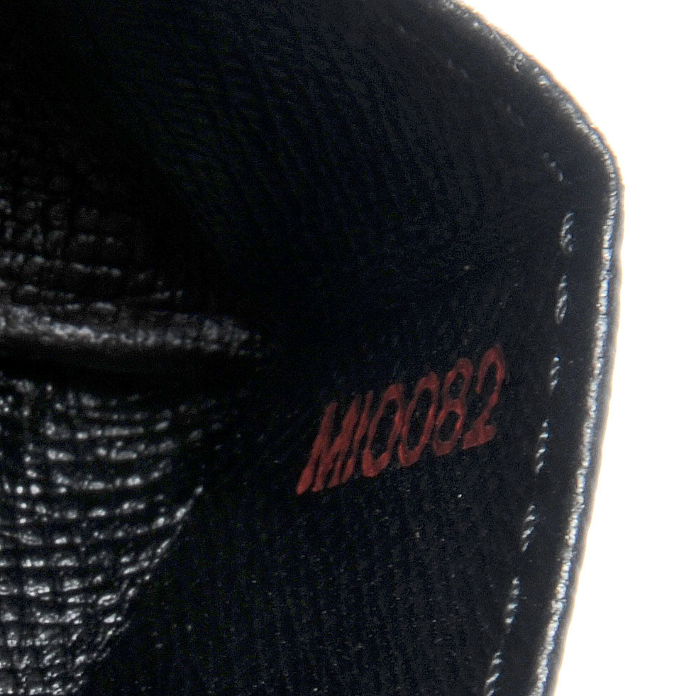 Epi Porte-Monnaie Boite Coin Purse Black