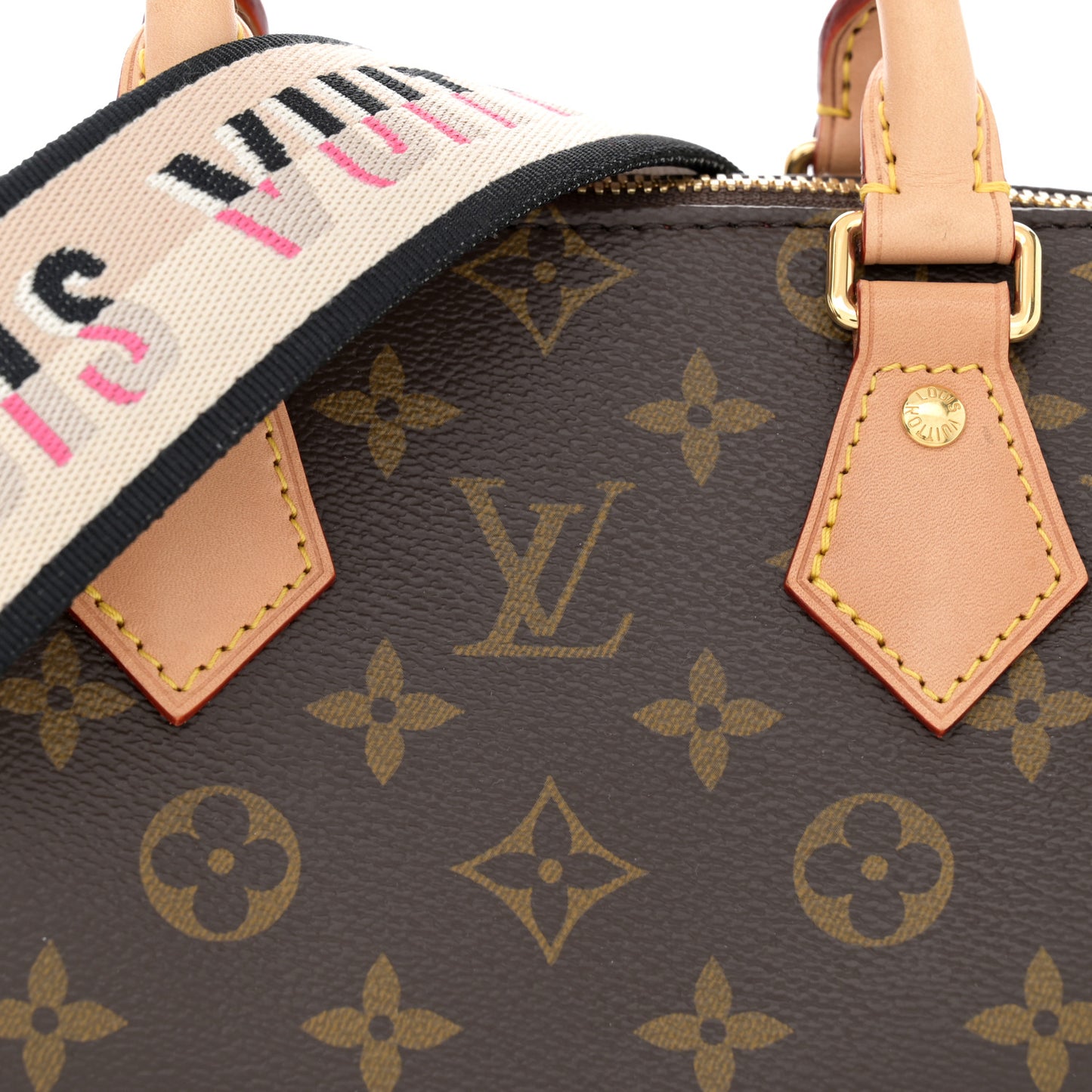 Monogram Speedy Bandouliere 20 Black