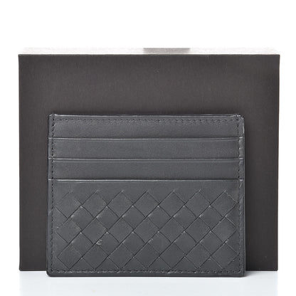 Bottega Veneta Nappa Intrecciato VN Card Case Ardoise 8 of 8
