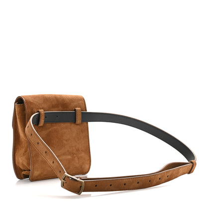 Saint Laurent Suede Calfskin Marsupio Belt Bag Land 3 of 8
