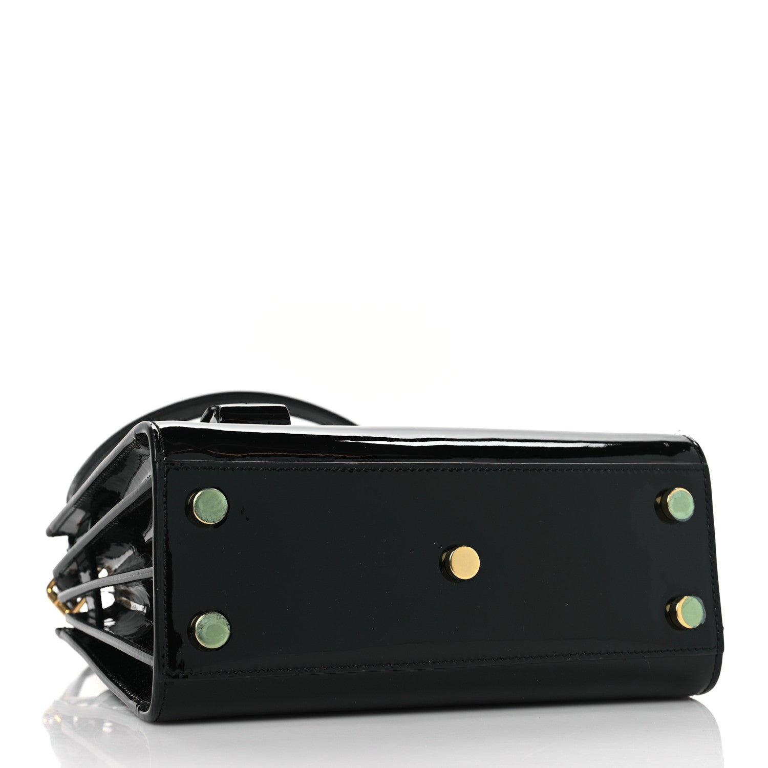 Saint Laurent Patent Calfskin Nano Sac de Jour Black 4 of 8