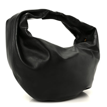 Khaite Calfskin Medium Olivia Hobo Black 3 of 10