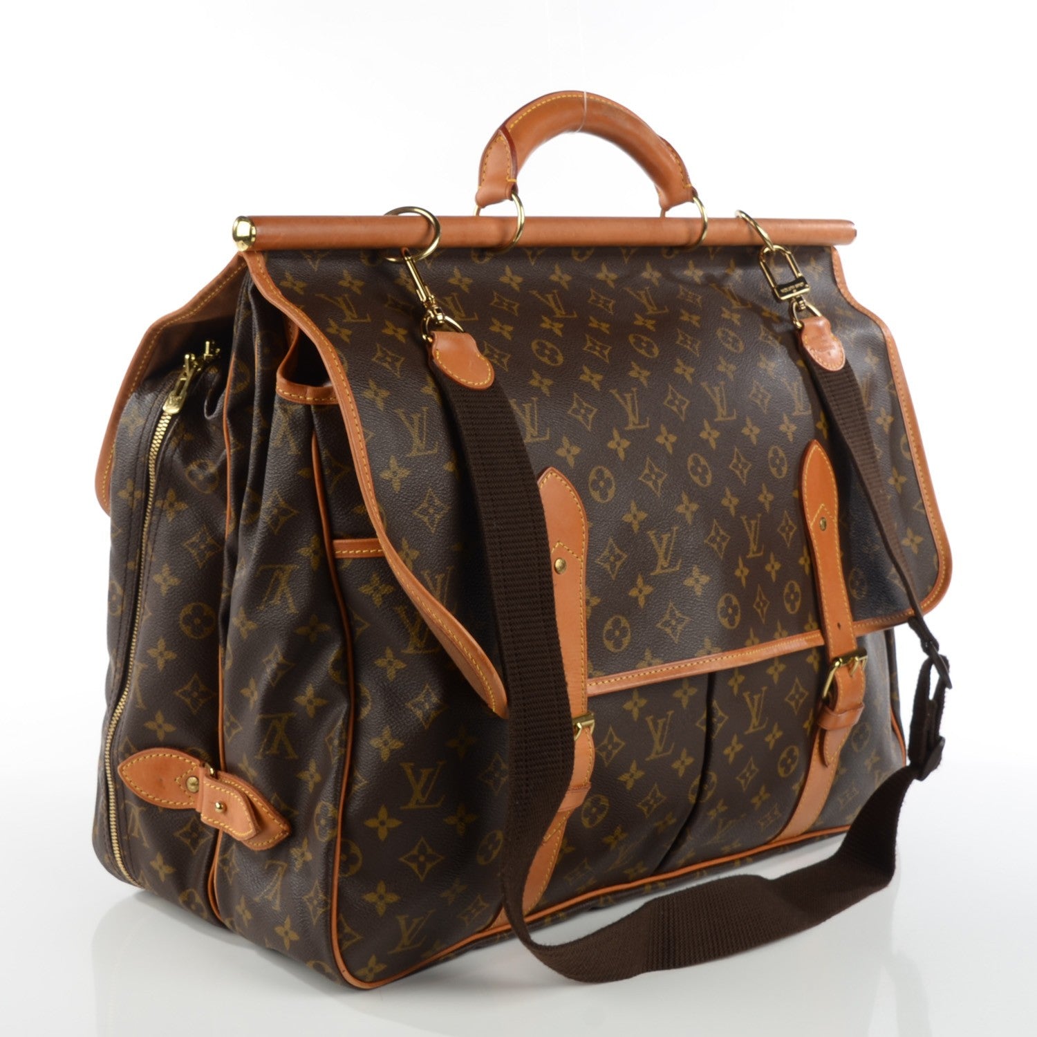 Louis Vuitton Monogram Sac Chasse Hunting Bag 3 of 9