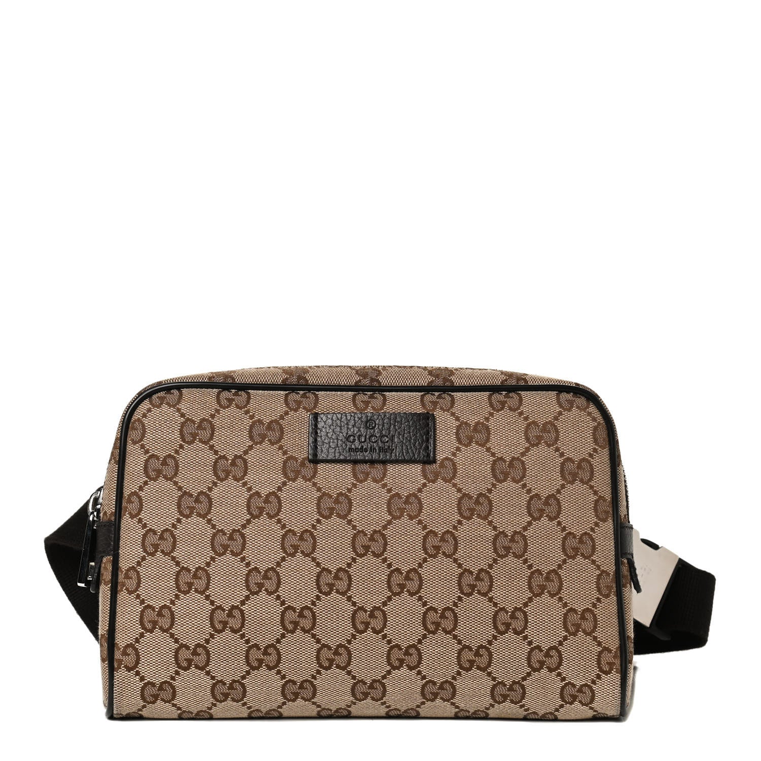 Gucci Monogram Belt Bag Dark Brown 1 of 13