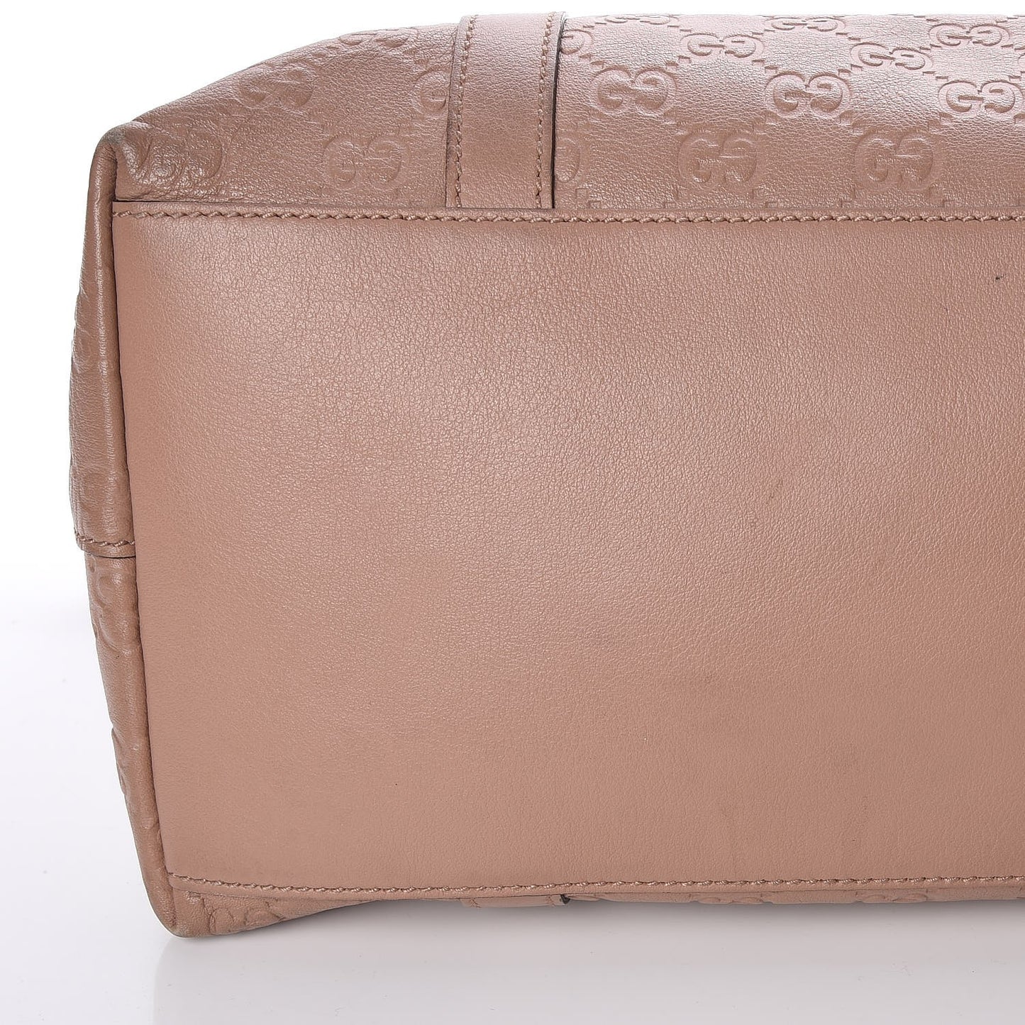 Guccissima Medium GG Charm Dome Satchel Winter Rose