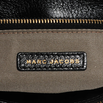 Marc Jacobs Lacquered Leather The Large Single Flap Black 5 of 8