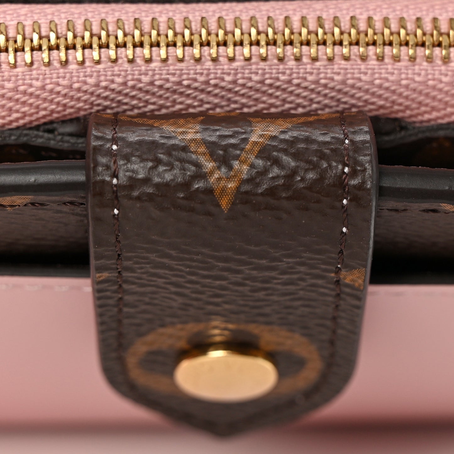 Monogram Juliette Wallet Rose Ballerine