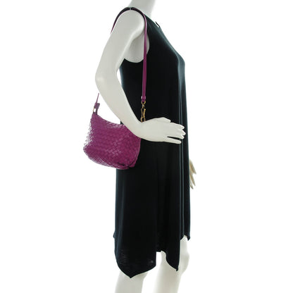 Bottega Veneta Nappa Intrecciato Mini Shoulder Bag Orchid 2 of 8