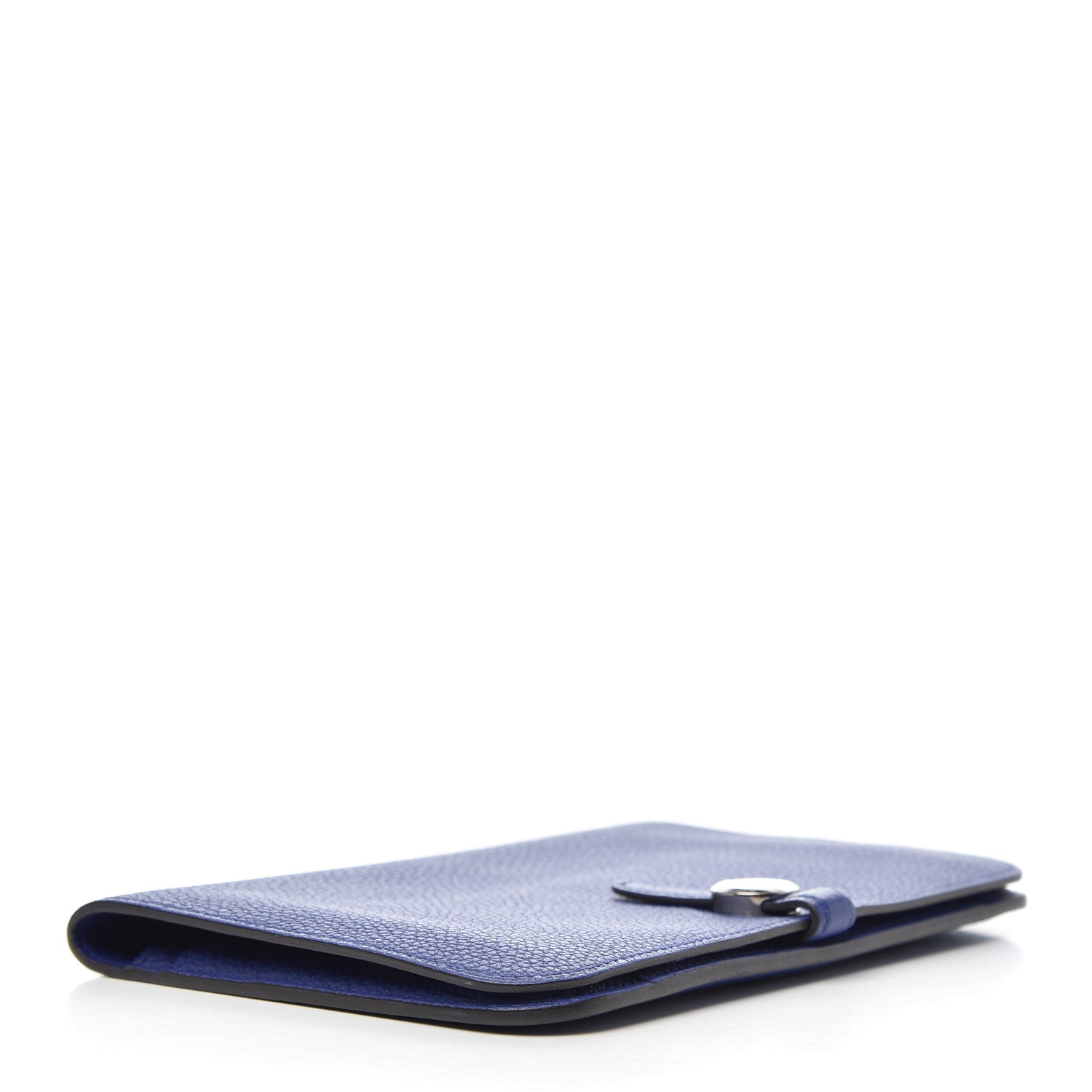 Hermes Togo Dogon Duo Wallet Bleu Electrique 5 of 12