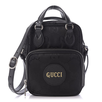 Gucci Econyl Nylon Monogram Off The Grid Shoulder Bag Black 1 of 10