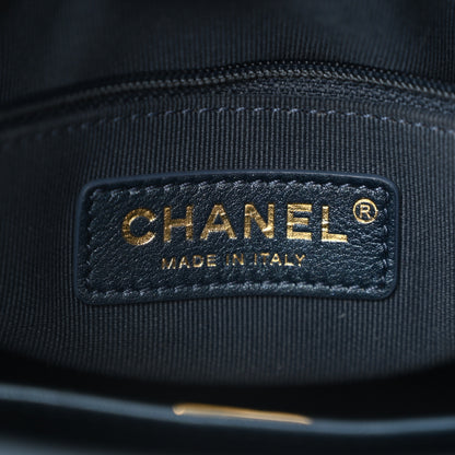 Chanel Washed Denim Quilted Small Hobo Blue 6 of 10