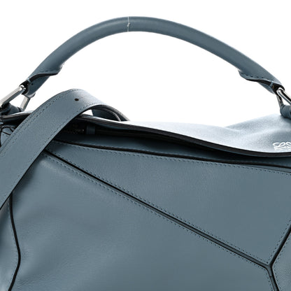 Loewe Calfskin Small Puzzle Bag Stone Blue 8 of 13