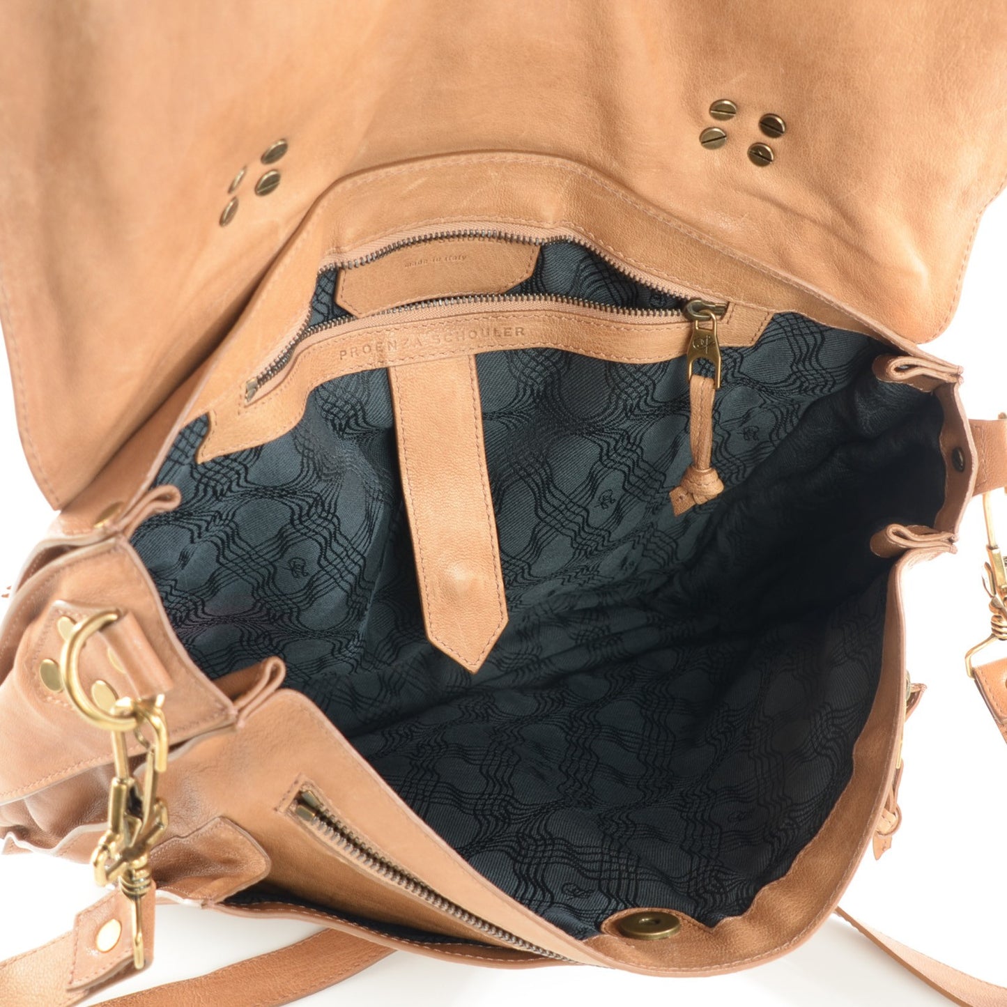 Lambskin Large PS1 Satchel Birch