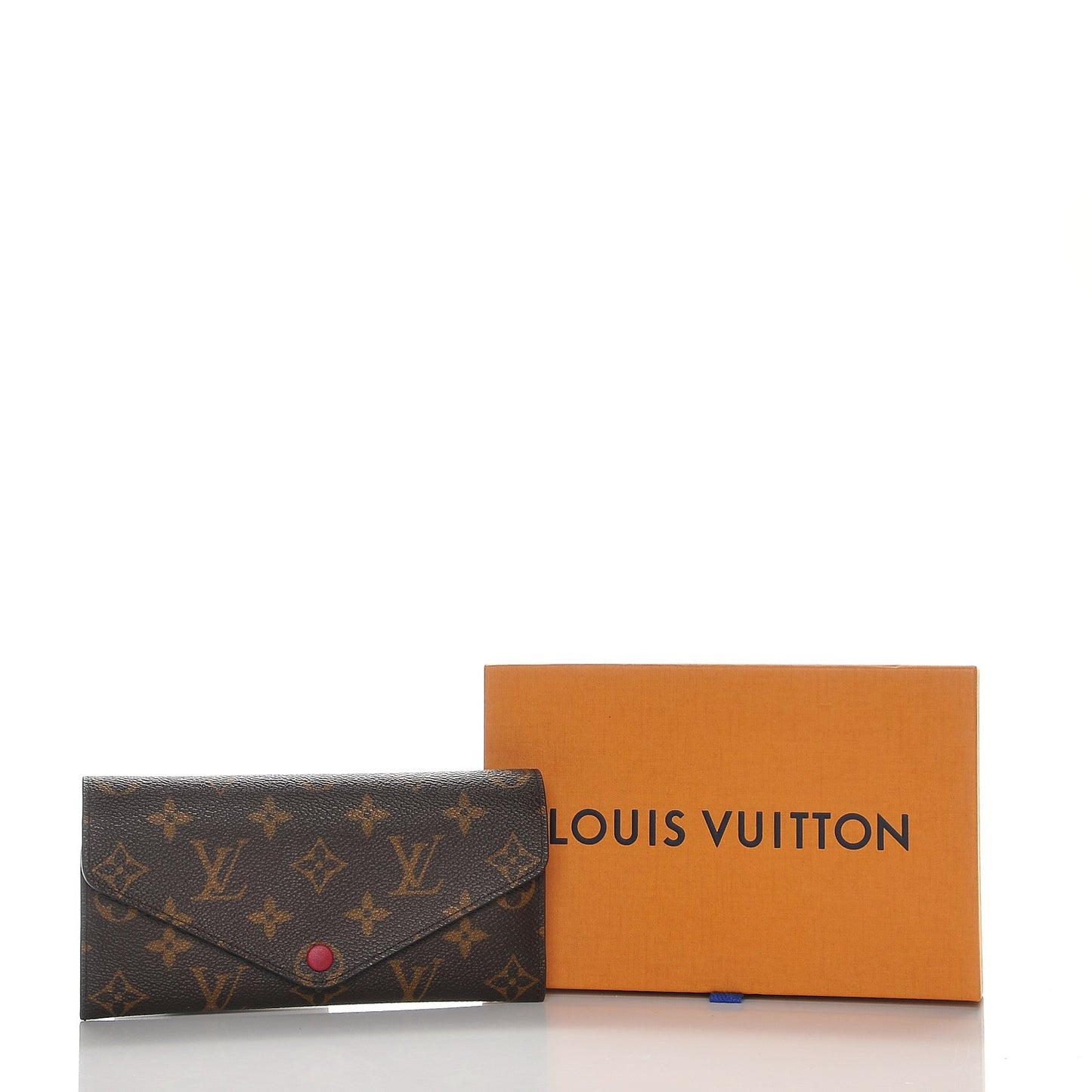 Monogram Josephine Wallet Fuchsia