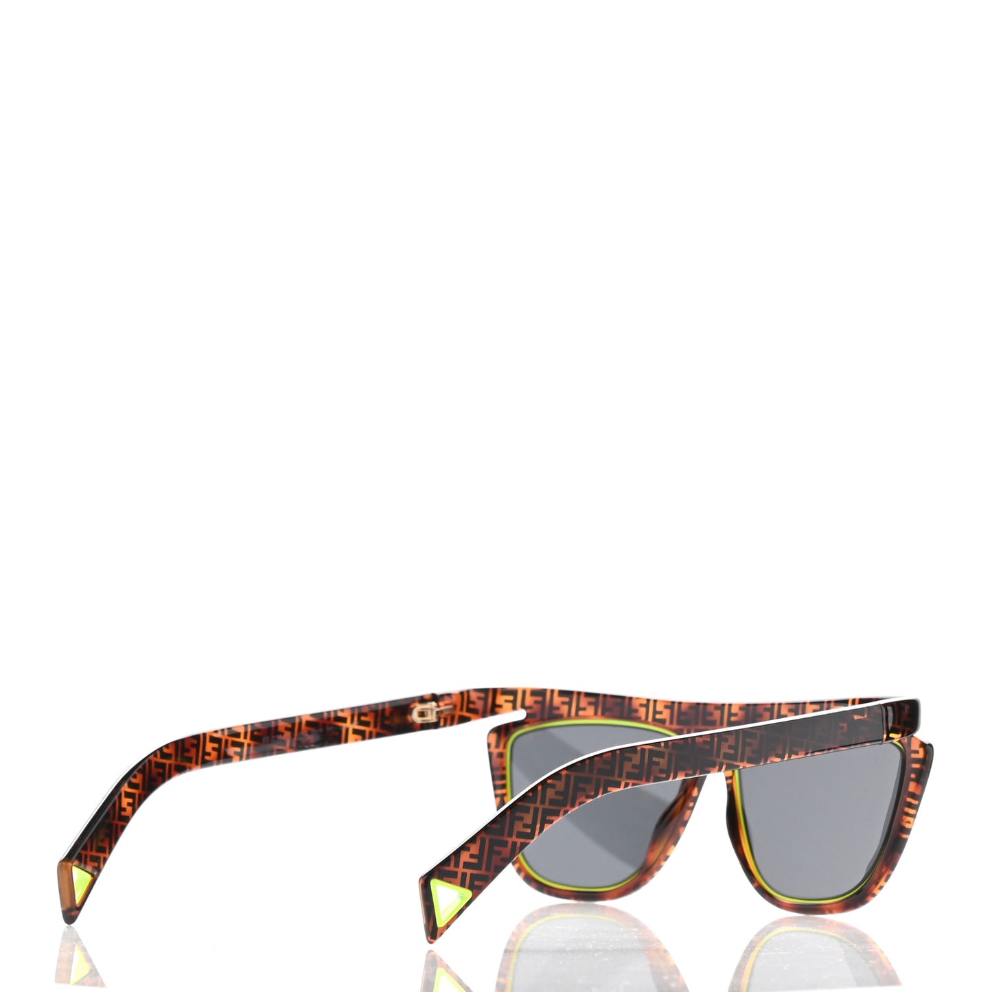 Acetate FF Sunglasses FF 0384/S Havana Green