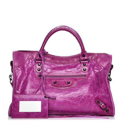 Balenciaga Agneau Classic Hardware City Amethyst 1 of 10