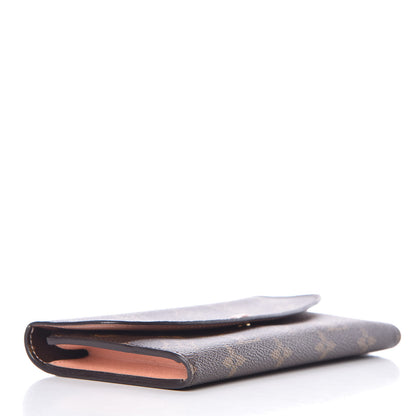 Louis Vuitton Monogram Emilie Wallet Rose Nacre 4 of 9