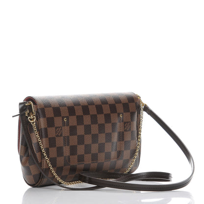 Louis Vuitton Damier Ebene Favorite MM 3 of 8